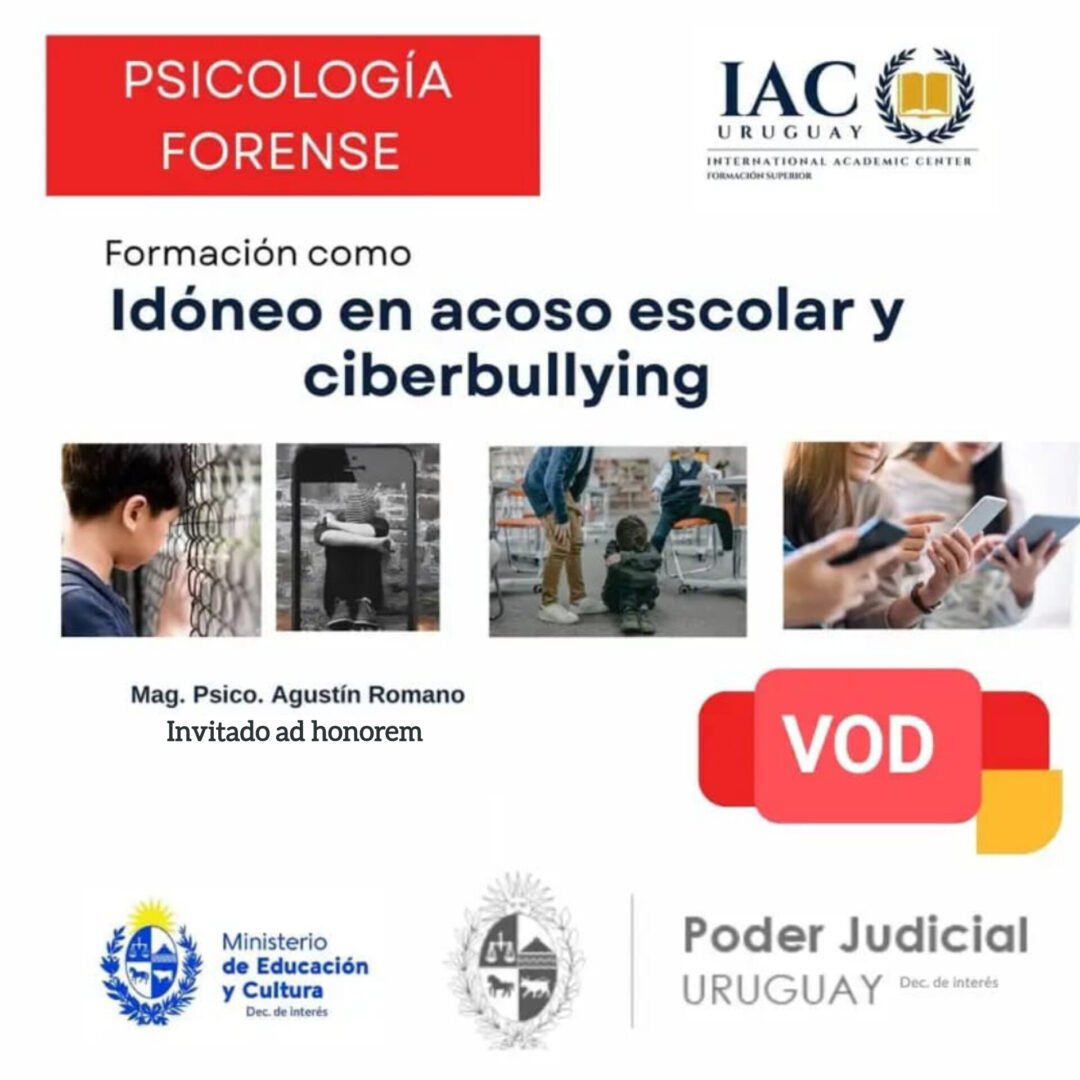 93 - Formación como idóneo en acoso escolar y ciberbullying - Prevención y acción efectivas