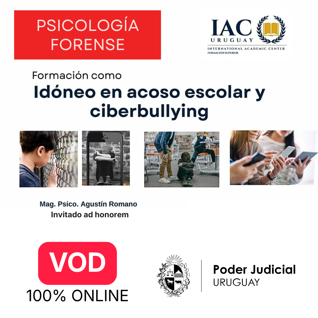 93 - Formación como idóneo en acoso escolar y ciberbullying - Prevención y acción efectivas