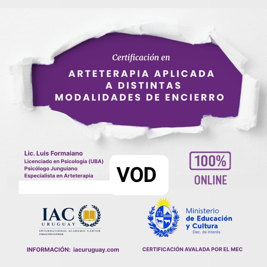 99 - ARTETERAPIA APLICADA A DISTINTAS MODALIDADES DE ENCIERRO