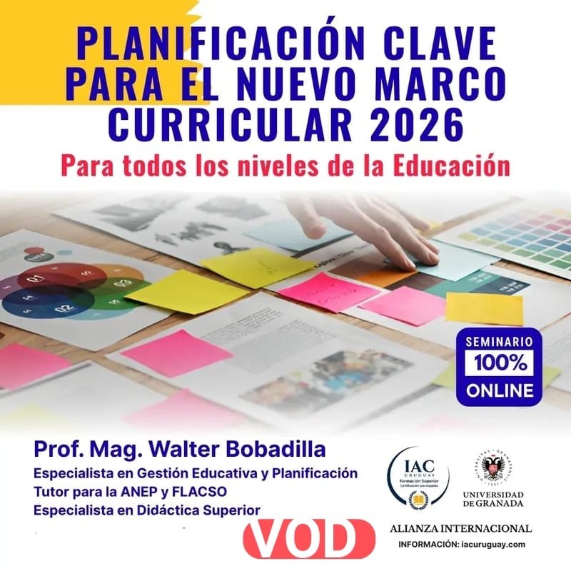 101 - Planificación Clave Para el Nuevo Marco Curricular 2026