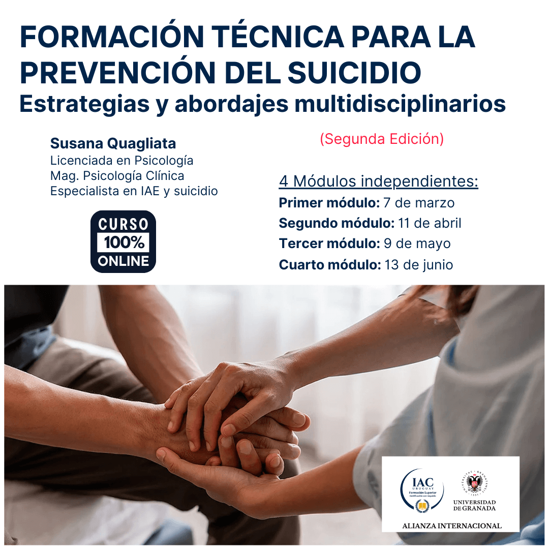 07/03/26 - 1er Módulo - Curso de Formación Técnica para la prevención del suicidio (Segunda Edición)