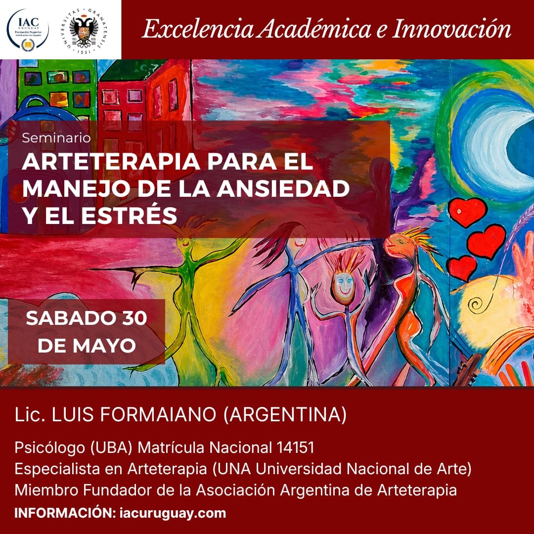 30/05/26 - Arteterapia para el manejo de la ansiedad y el estrés