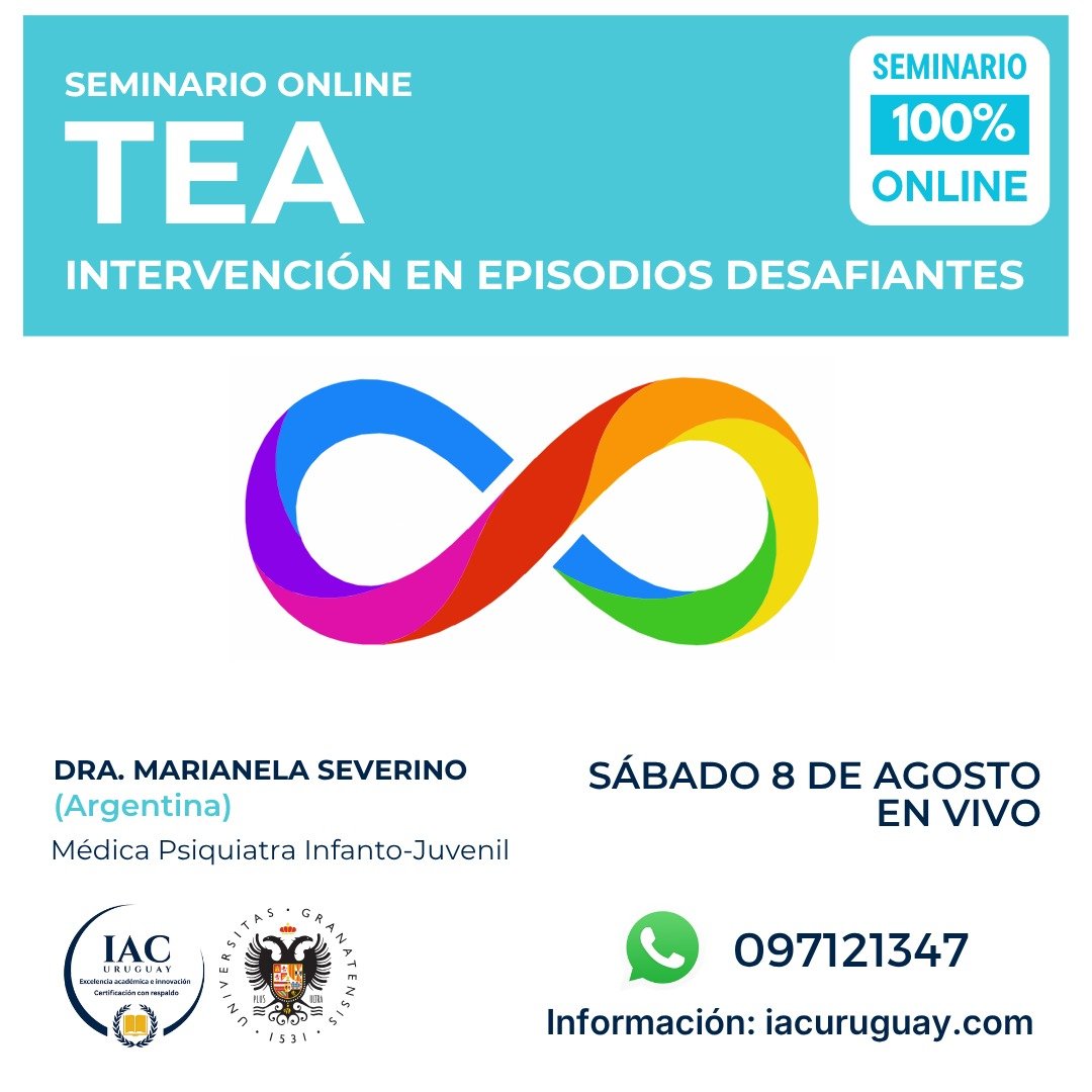 08/08/2026 - TEA Intervención en episodios desafiantes