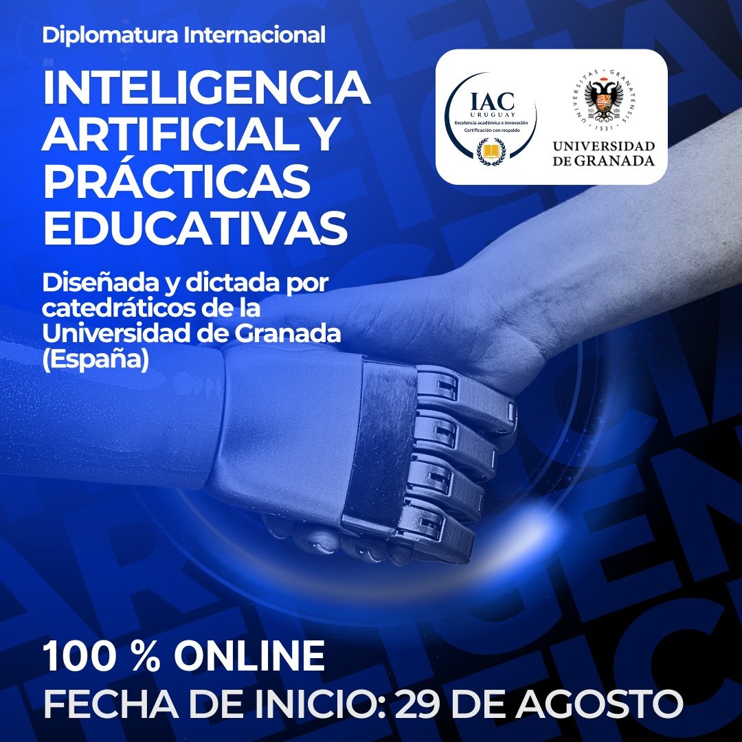 29/08/2026 - DIPLOMATURA INTERNACIONAL EN INTELIGENCIA ARTIFICIAL Y PRÁCTICAS EDUCATIVAS - Módulo 1 — Consideraciones éticas sobre la IA y su uso en Educación