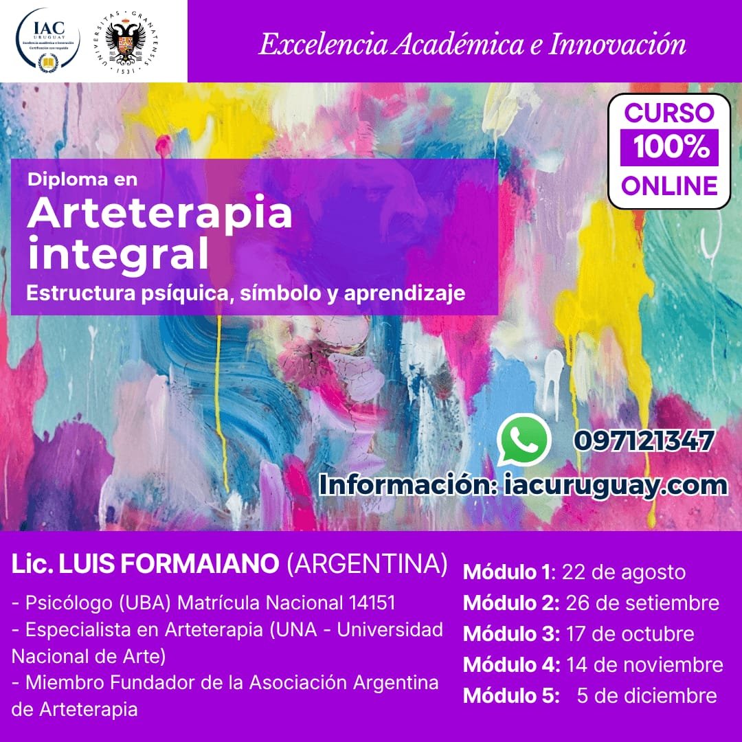 17/10/26 - DIPLOMATURA EN ARTETERAPIA - MÓDULO 3
